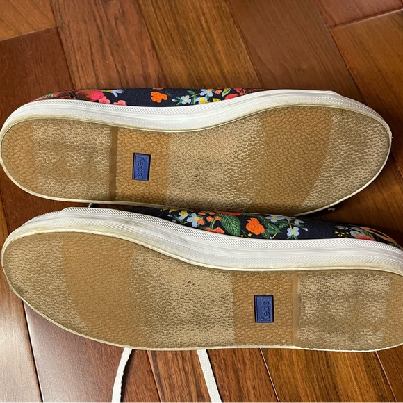 Keds X Rifle Paper Company Floral Sneakers - 8.5 - Picture 2 of 12